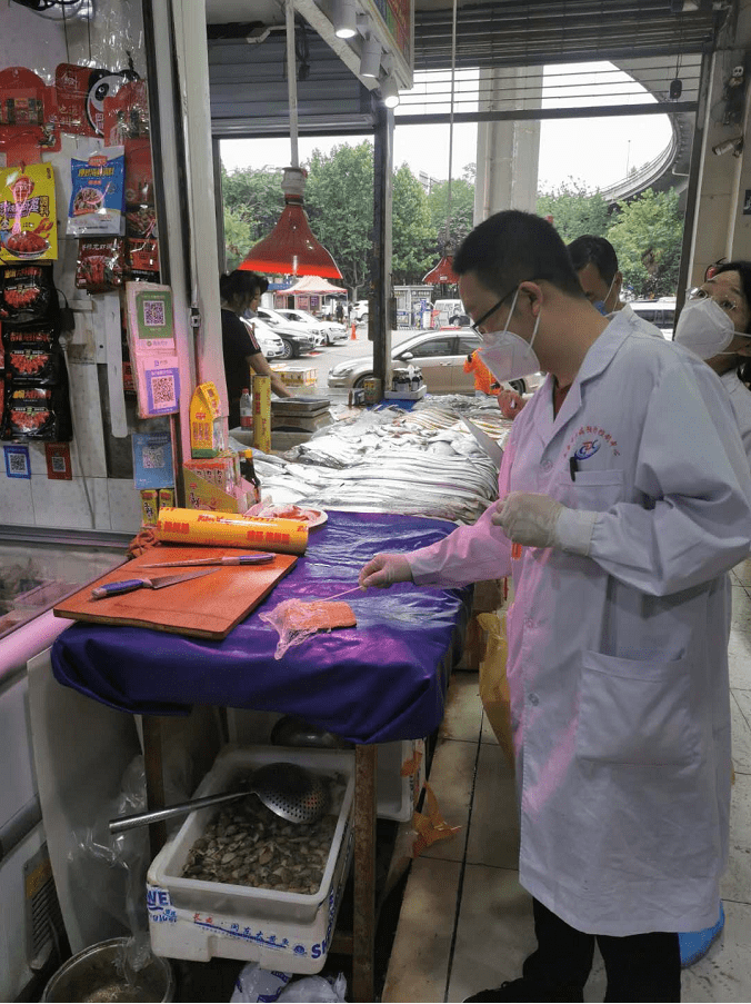 北京海淀一农贸市场中发现1例阳性︰(北京海淀的农贸市场)