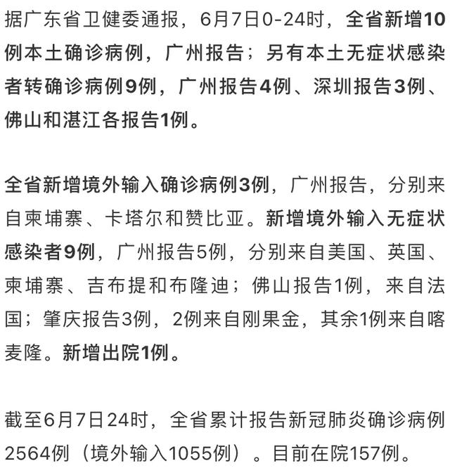 湛江最新疫情情况〃湛江最新疫情情况通报