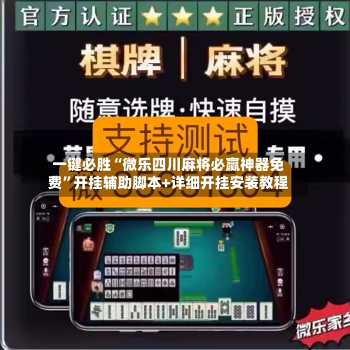 指定教程“微乐广西麻将开挂神器”详细开挂玩法-第3张图片