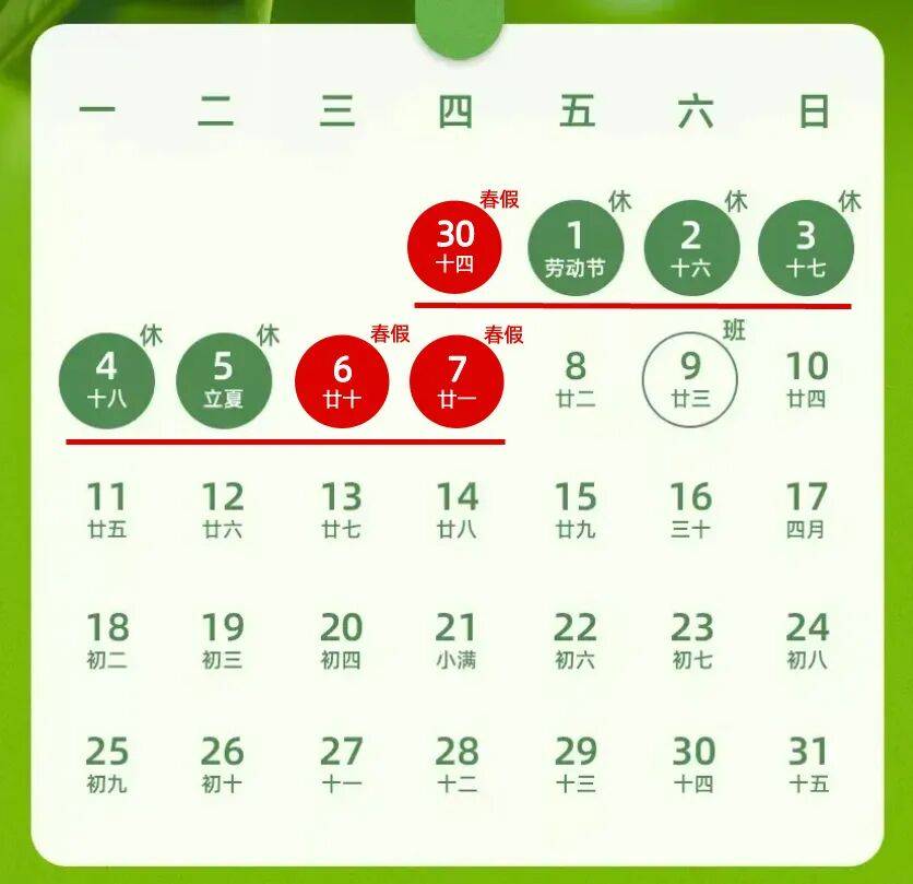 “今年五一连休五天” 今年五一连休五天怎么算？-第3张图片