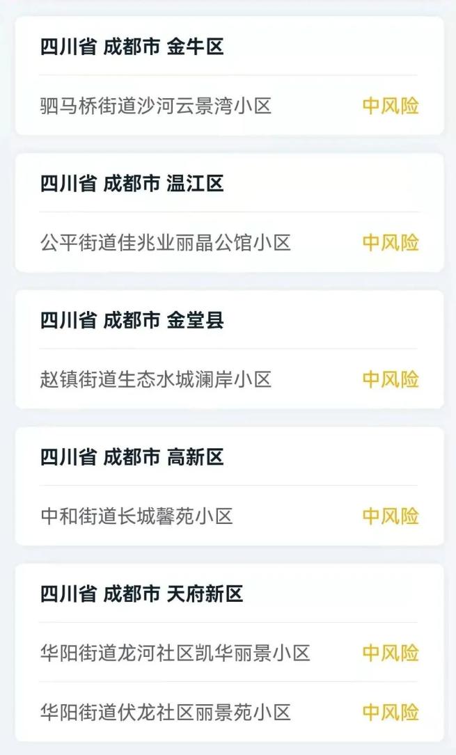 “成都金牛区疫情	” 成都金牛区疫情最新消息？-第1张图片