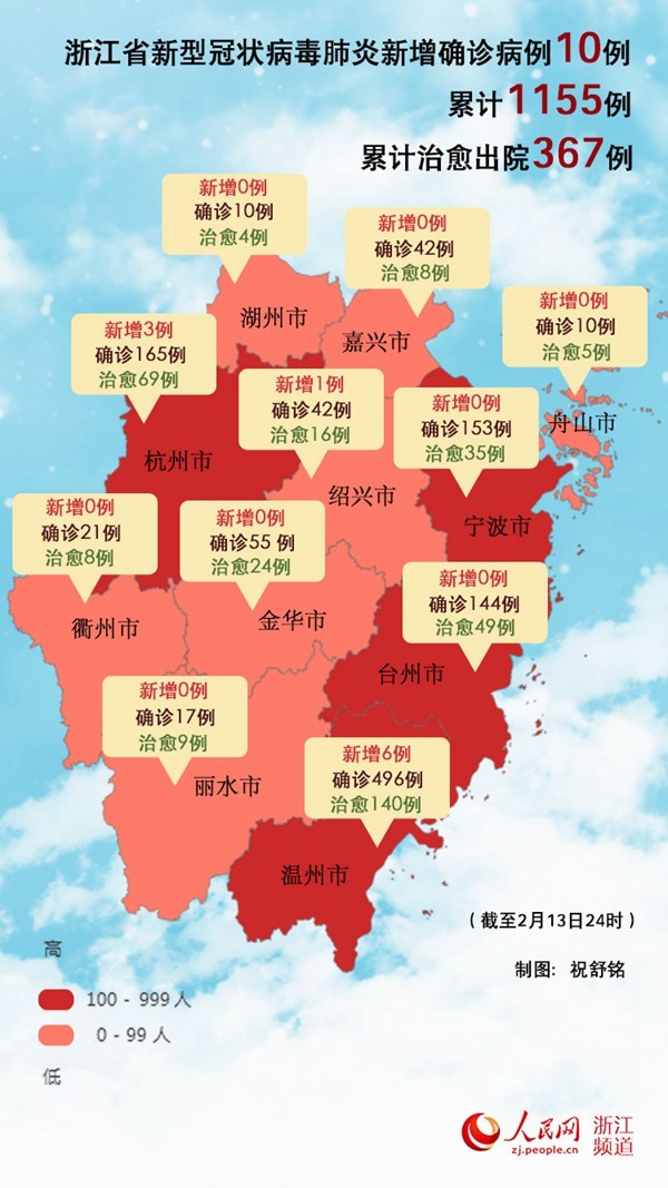 浙江新增新冠肺炎确诊病例50例.浙江新增新型肺炎确诊病例-第1张图片